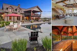 Kingston's $9M 'Castle In Sky' Hits Market Complete With Turrets, Tunnel, Pool Fit For Royalty