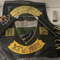Outlaw Biker Sporting ‘1%’ Patch Nabbed On Southern State With Loaded Gun, Nunchucks: PD