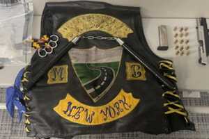 Outlaw Biker Sporting ‘1%’ Patch Nabbed On Southern State With Loaded Gun, Nunchucks: PD