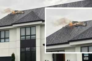 Family Dinner Halted By Lightning-Sparked Fire At NY Home