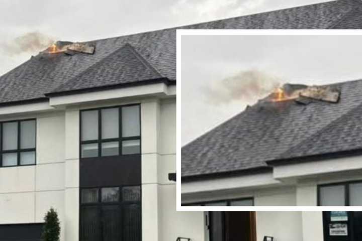Family Dinner Halted By Lightning-Sparked Fire At NY Home