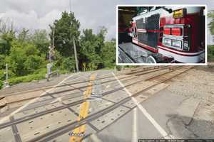 Car Fire At Railroad Crossing Causes Metro-North Delays