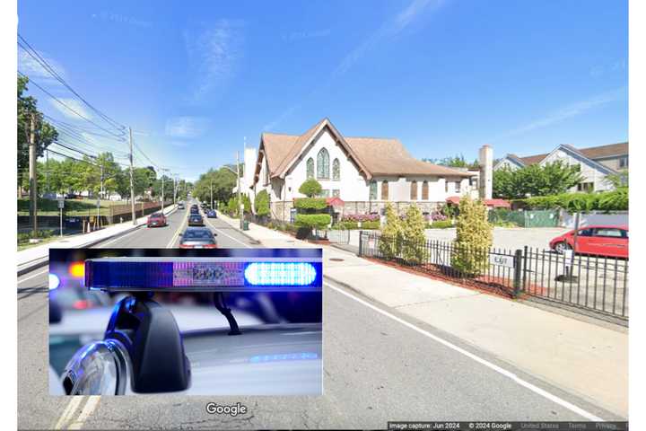 The area where the incident happened, on Lincoln Avenue in New Rochelle.
  
