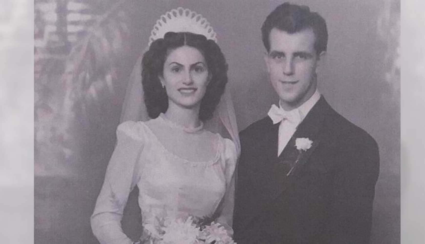 
Toni and Nick Cilberti on their wedding day.     
