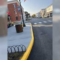 <p>Curb painting along Warren street in the city of Hudson.
  
</p>