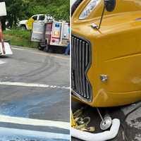 Udder Chaos: Milk Truck Tips In Claverack, Spilling Dairy Everywhere