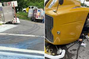 Udder Chaos: Milk Truck Tips In Columbia County, Spilling Dairy Everywhere