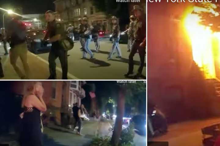 Teens Fired Gun, Flare Injuring 4, Sparking Fire At Albany Building On Fourth Of July: Police