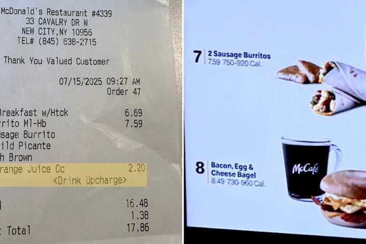 OJ Outrage: McDonald's Juice Upcharge Leaves Customer Irked: 'Trying To Nickel And Dime Us!'
