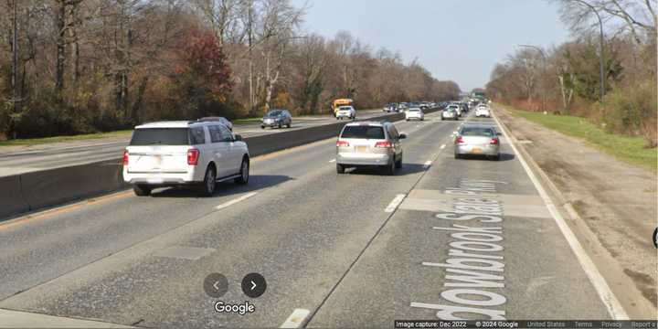 The Meadowbrook State Parkway in Uniondale.