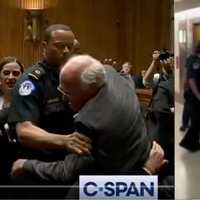 Video Shows Moment Ben & Jerry’s Co-Founder Ben Cohen Is Hauled Out Of Senate Over Gaza Protest