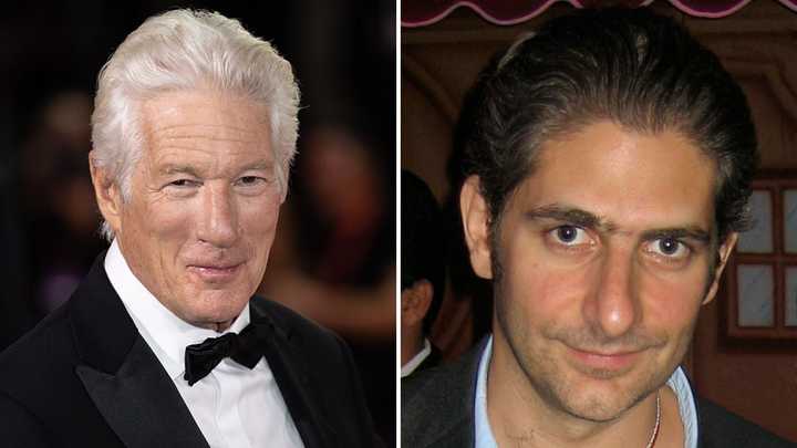 North Salem resident Richard Gere (left) and former Brewster resident and Mount Vernon native Michael&nbsp;Imperioli.&nbsp;