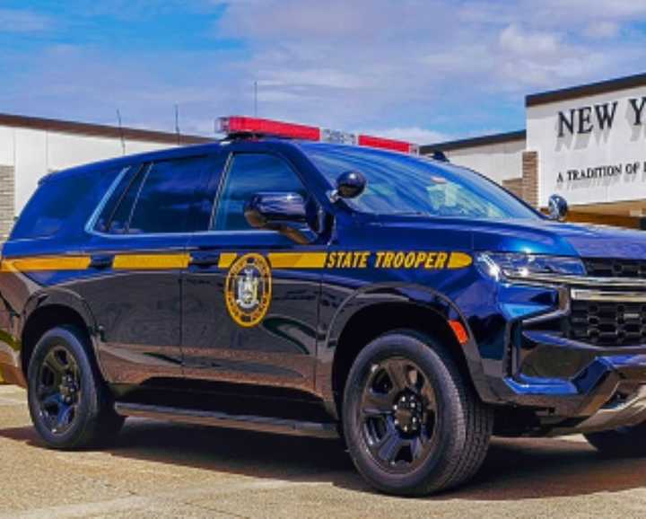 New York State Police car.