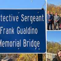 <p>A ceremony celebrating the bridge's renaming was held on Wednesday, Oct. 30. </p>