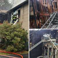 Firefighter Falls Through Floor While Battling Blaze At Northern Westchester Home