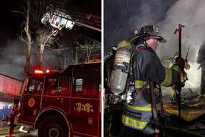 Fire Damages Building On Yeshiva Complex In Northern Westchester