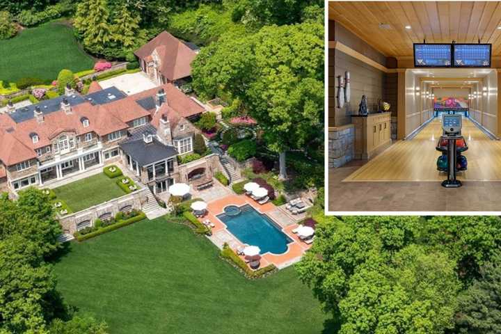 $28M Playground: Jaw-Dropping NY Estate Boasts Bowling Alley, Golf Simulator (Peek Inside)