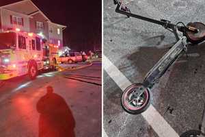 Burning Electric Scooter Causes Damage To Apartment Complex In Hudson Valley