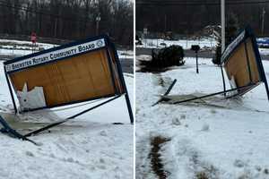 Brewster Rotary Board Destroyed in Hit-Run: Help Needed For Replacement In Hudson Valley