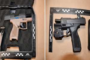 Man With 2 Active Warrants Caught With Loaded Pistols In Westchester Traffic Stop: Police