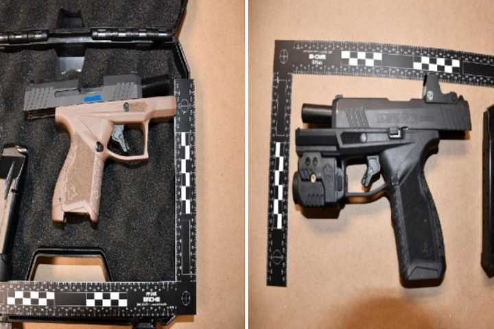 Man With 2 Active Warrants Caught With Loaded Pistols In Peekskill Traffic Stop: Police