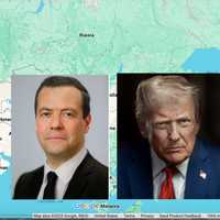 Trump Responds After Ex-Russian President Suggests Countries Could Supply Iran Nuclear Warheads