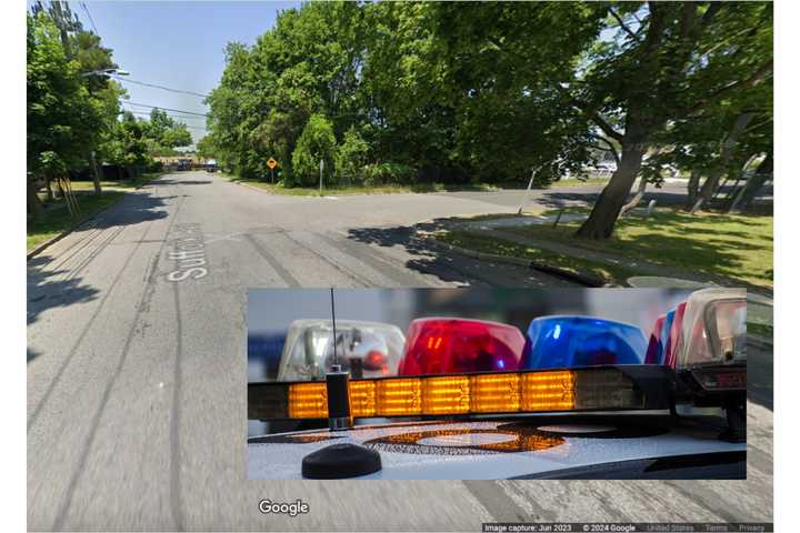 Suffolk Avenue and Eisenhower Avenue in Brentwood.