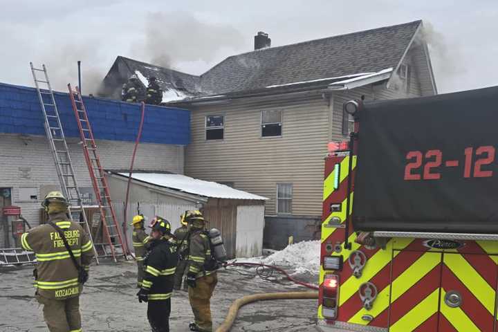 Fire At Gas Station In South Fallsburg Draws Multi-Agency Response (DEVELOPING)