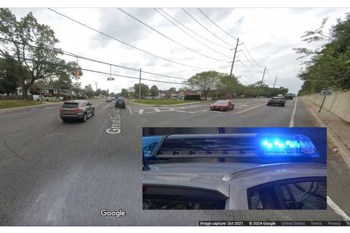 Great East Neck Road and Railroad Avenue in West Babylon.