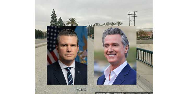 Secretary of Defense Pete Hegseth says US Marines are on "high alert" for possible deployment in California. Gov. Gavin Newsom labeled that announcement "deranged behavior."