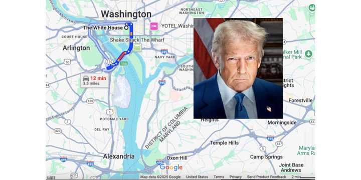 The parade, reportedly planned for Saturday, June 14, would run from a nearly 4-mile stretch from the Pentagon in Arlington, Virginia, to the White House,