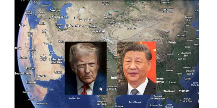 President Donald Trump, President of the People's Republic of China Xi Jinping.