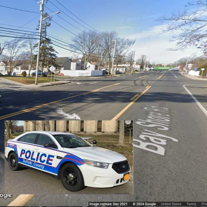 Bay Shore Road near Duke Street in&nbsp;North Babylon.