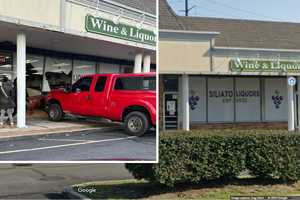 Truck Barrels Into Long Island Liquor Store (DEVELOPING)