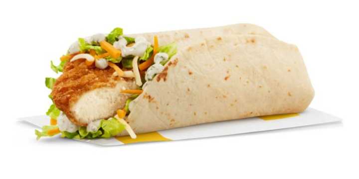 The Ranch Chicken Snack Wrap at McDonald's.