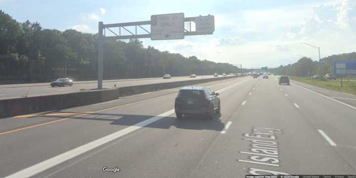 The Long Island Expressway in Brookhaven.