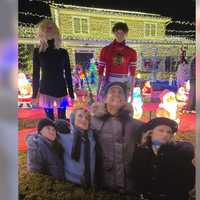 <p>Jason Orsini's "Christmas Vacation"-themed holiday display in Smithtown.</p>