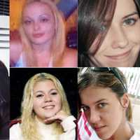 <p>Left: Jessica Taylor. Top, from left: Melissa Barthelemy, Maureen Brainard-Barnes, and Sandra Costilla. Bottom, from left: Megan Waterman, Amber Lynn Costello, and&nbsp;Valerie Mack.</p>