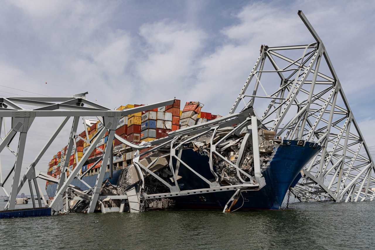 DOJ Sues Cargo Ship Owner Over Francis Scott Key Bridge Collapse In