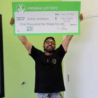 Father Gifts Newly Married Son Winning $1M Virginia Lottery Ticket As Wedding Gift