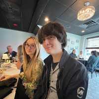 <p>Jaxon Phetsavanh and his sister. </p>