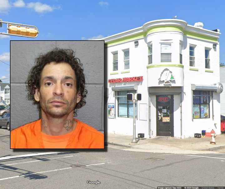 Francisco Bonilla, 35, of Atlantic City, NJ, pleaded guilty to stabbing an employee at Cedar Market on North Rhode Island Avenue on February 3, 2024.