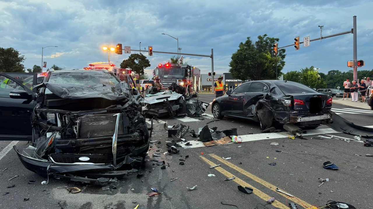 Driver Sent To Hospital After Feasterville Crash: Authorities (Photos ...