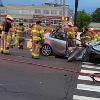 <p>Scene from the Street Road crash on June 26. </p>