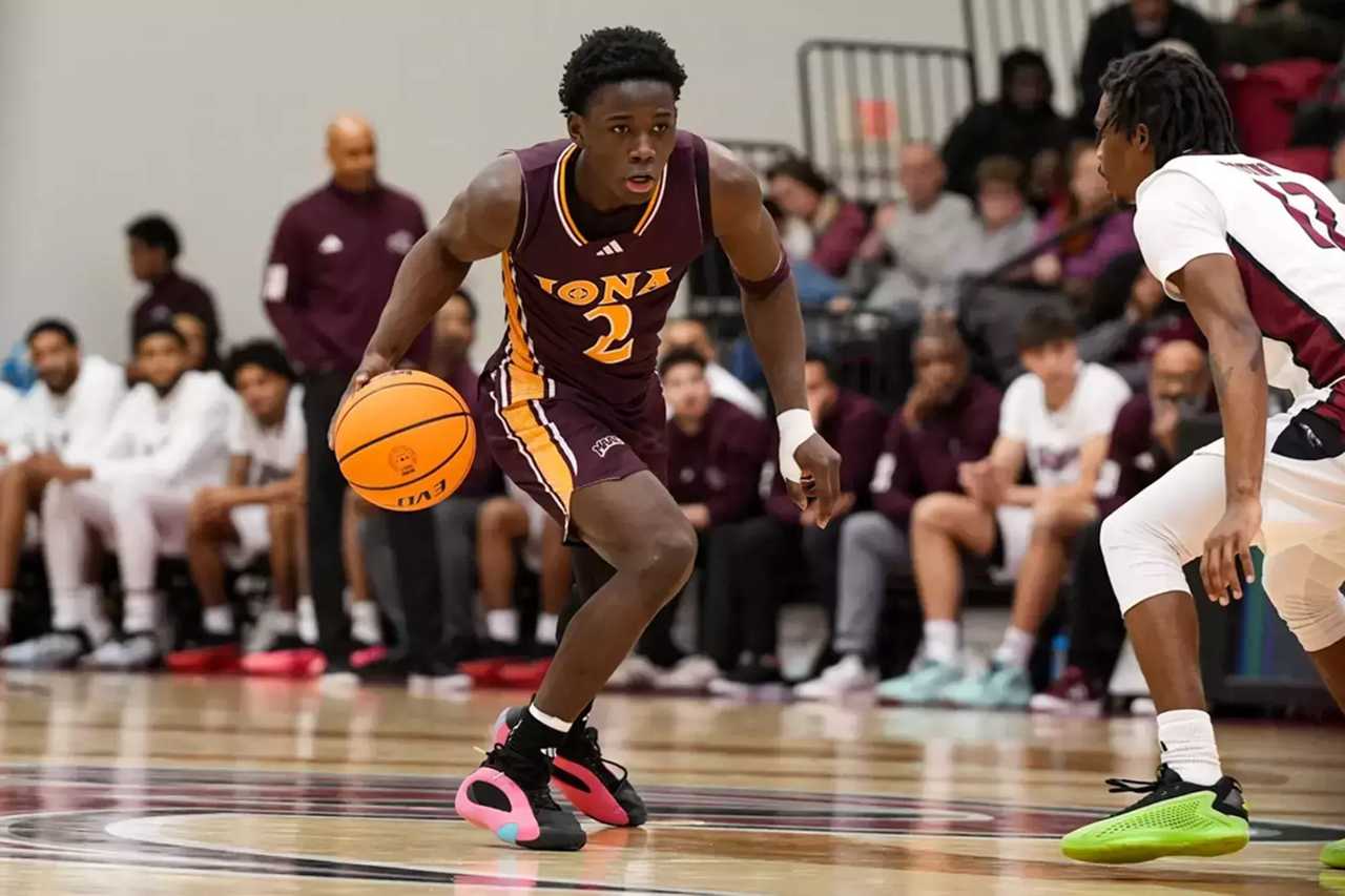 Former Iona guard Adam Njie Jr. Former Iona guard Adam Njie Jr.