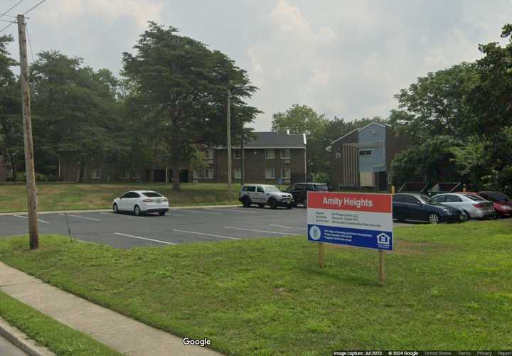 Amity Heights apartment complex in Bridgeton, NJ.