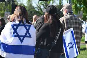 Tenafly Hosts Watch Party For Edan Alexander Hostage Release