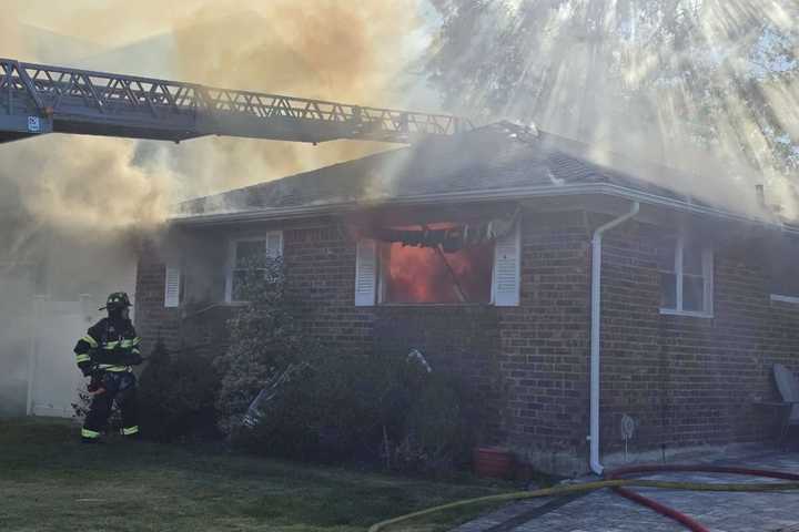 Nassau Resident Returns To Unlivable Home After Fire Rips Through Two Floors: Authorities