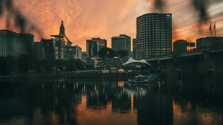 The Hartford skyline. U.S. News and World Report named the city the most expensive in the country in a new study.&nbsp;