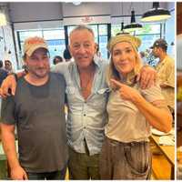 Springsteen, Biopic Movie Crew Have Lunch At Asbury Park Pizzeria: 'Come Back Anytime, Bruce!'